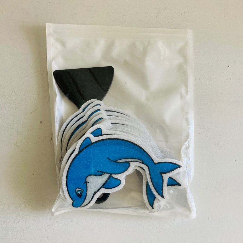 Secopad 20 Non Slip Dolphin Bathtub Stickers